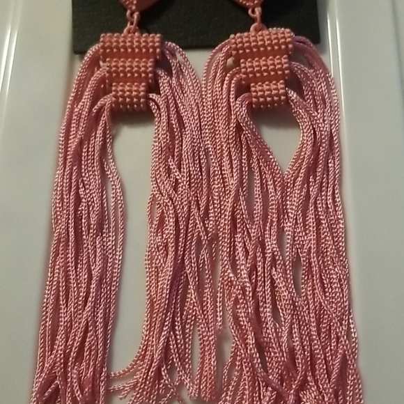 Steve Madden Tassel Earrings - Picture 2 of 3